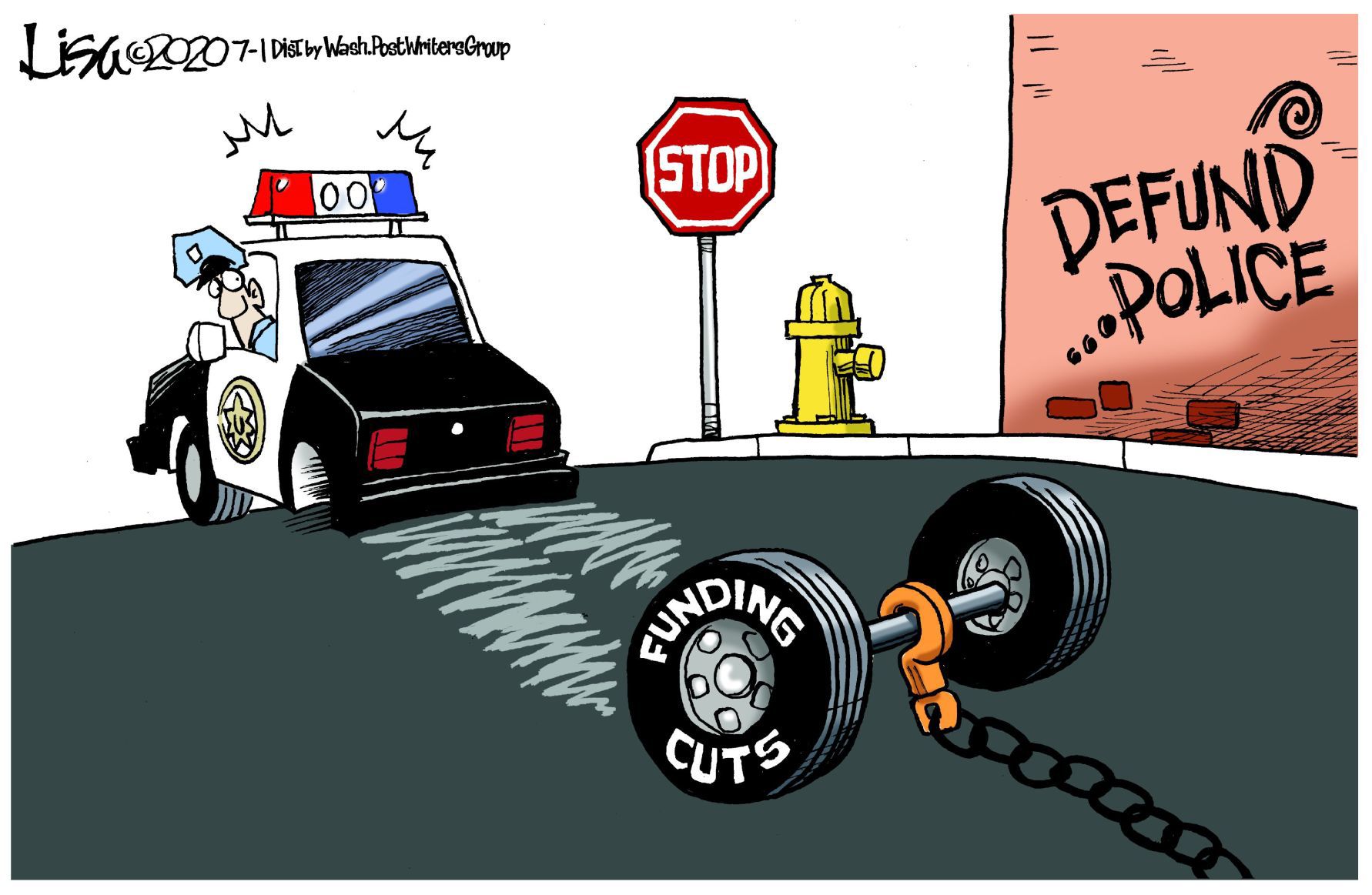 Lisa Benson cartoon